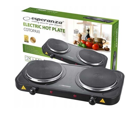 Настольная плита Esperanza EKH 007 K (EKH007K), изображение 4