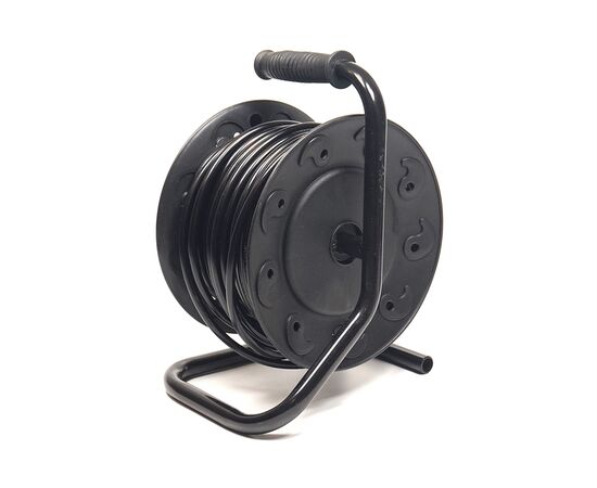 Сетевой удлинитель PowerPlant катушка 25 м, 3x2.5мм2, 16А, 4 розетки (PPRA16M25S4L), изображение 2