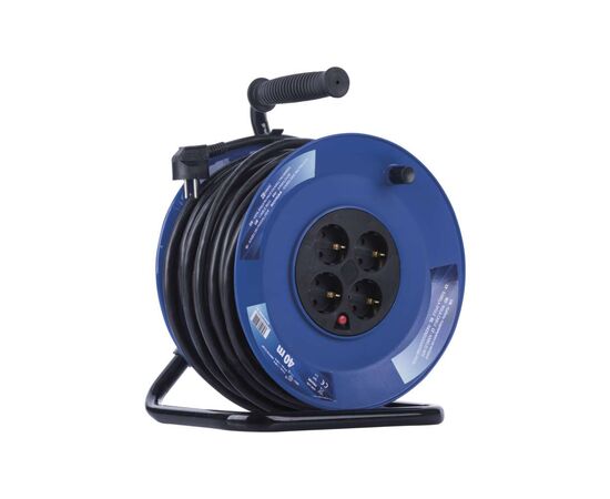 Сетевой удлинитель EMOS катушка 4 роз., 40 м (P09240M), изображение 3