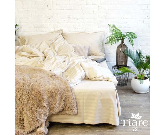 Постельное белье Tiare 72 Сатин Страйп Цветной полуторный (72_Stripe_pl), изображение 2