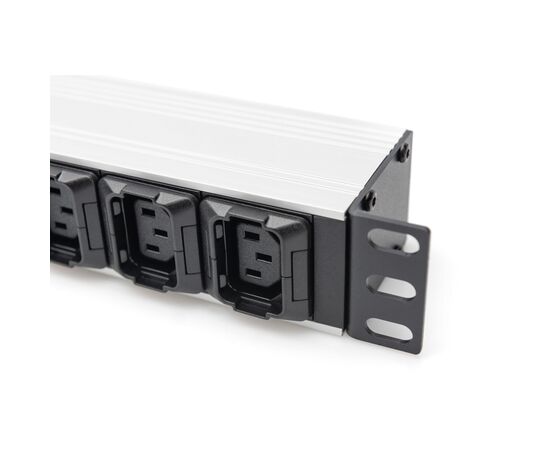 Силовой блок 19" 1U w/PDU 8xC13, 2xC19, 16A, 250V, вилка C20 Digitus (DN-95427), изображение 8