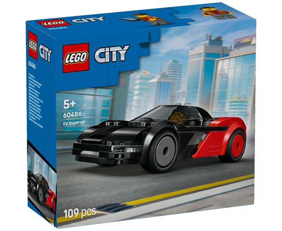 Конструктор LEGO City Электрический суперкар (60486)