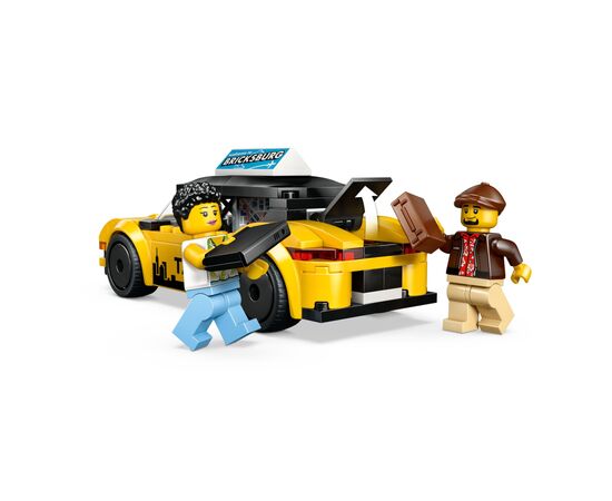 Конструктор LEGO City Желтое такси (60487), изображение 4