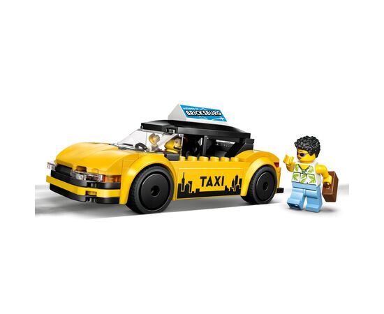 Конструктор LEGO City Желтое такси (60487), изображение 6