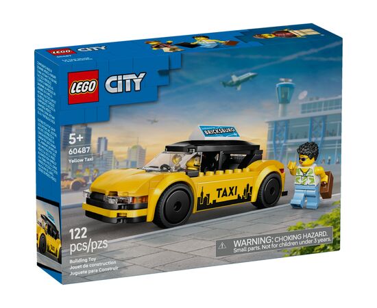 Конструктор LEGO City Желтое такси (60487)