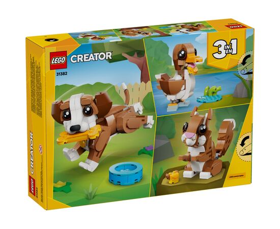 Конструктор LEGO Creator Волшебные животные: игривый щенок (31382), изображение 11