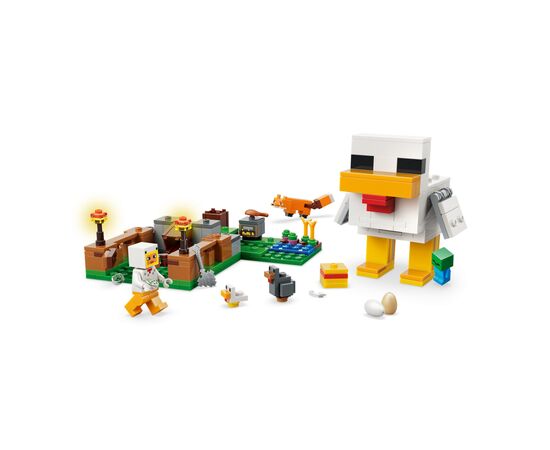 Конструктор LEGO Minecraft Куриная ферма (21585), изображение 3