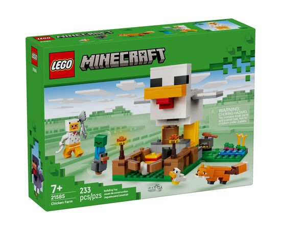 Конструктор LEGO Minecraft Куриная ферма (21585)