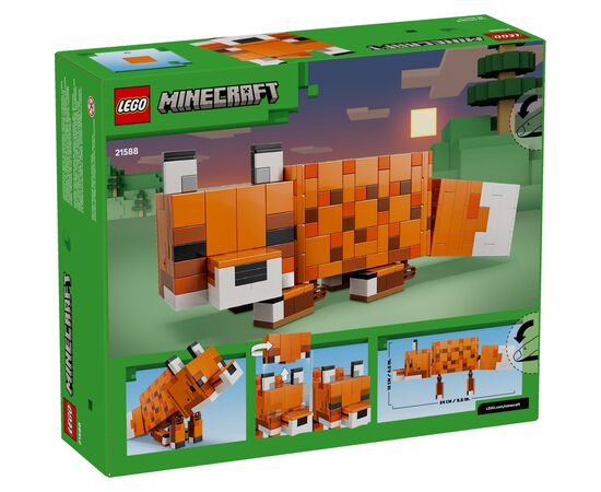 Конструктор LEGO Minecraft Лиса (21588), изображение 8