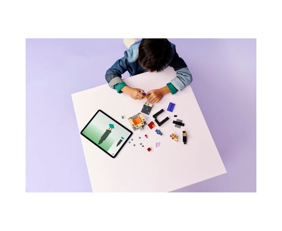 Конструктор LEGO Minecraft Путешествие в Нижний мир и Портал в Край (21584), изображение 10