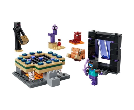 Конструктор LEGO Minecraft Путешествие в Нижний мир и Портал в Край (21584), изображение 2