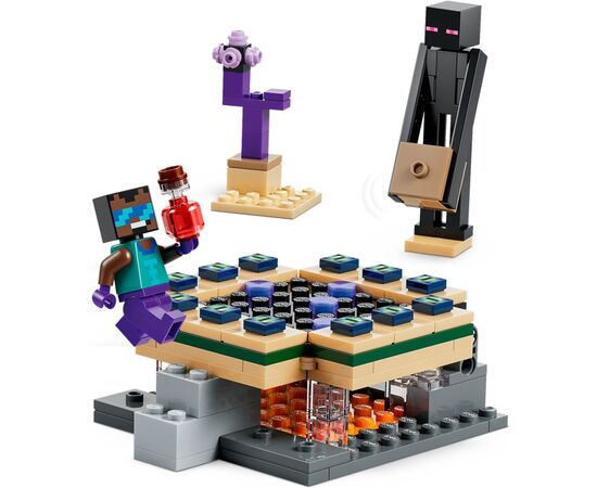 Конструктор LEGO Minecraft Путешествие в Нижний мир и Портал в Край (21584), изображение 4