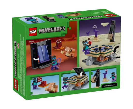 Конструктор LEGO Minecraft Путешествие в Нижний мир и Портал в Край (21584), изображение 9