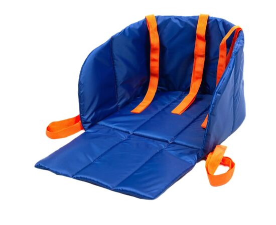 Матрасик в санки Snower синій з помаранчевим (4820211101619)