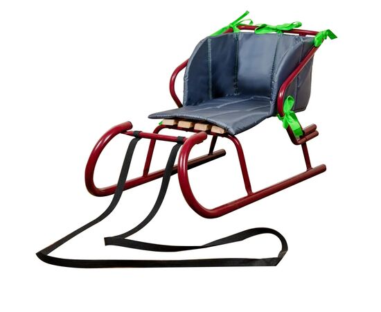 Матрасик в санки Snower сірий з салатовим (4820211101633), изображение 2