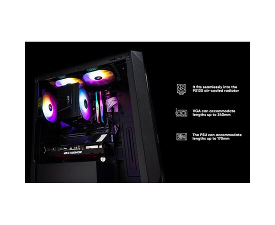 Корпус для ПК 1stPlayer AY7-BK-4F1, изображение 12