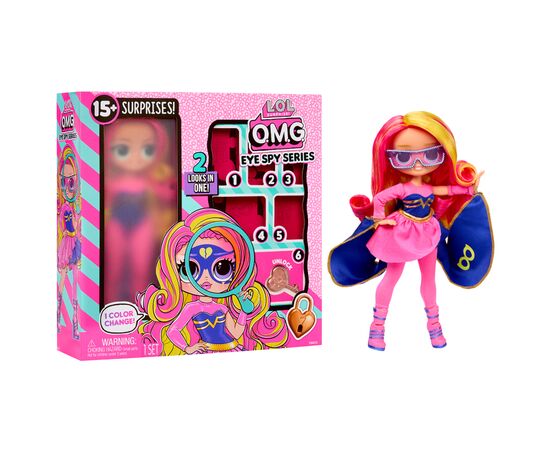 Кукла L.O.L. Surprise! сюрприз серии O.M.G. Eye Spy – супергеройка (542667)