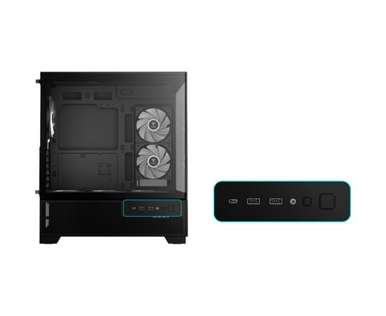 Корпус для ПК Gamdias AURA GC12 ARGB (4711514503821), изображение 11