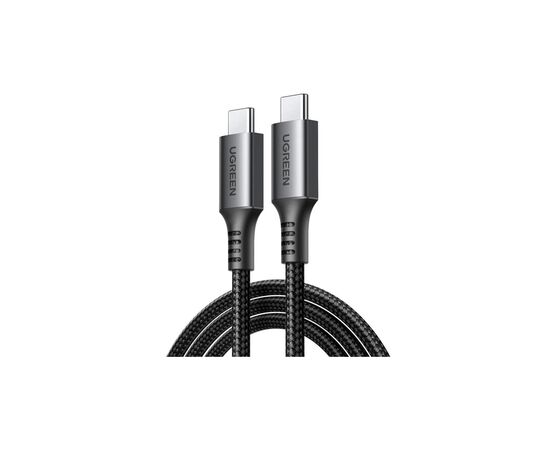 Дата кабель USB-C to USB-C 1.0m 60W US567 black Ugreen (15373)