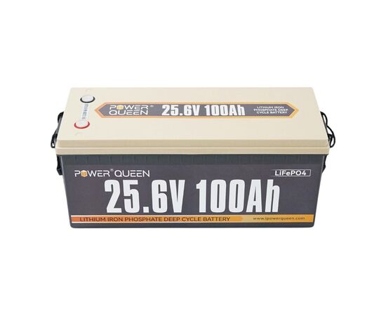 Батарея LiFePo4 Power Queen RV190 12.8V 100Ah H190 (P12V100-RV190-BT-4-AC150), изображение 3