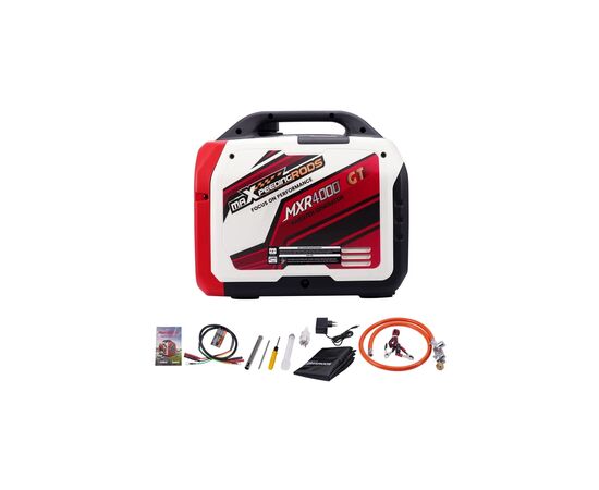 Генератор MXR MXR4000GT инверторный, газ/бензин, 3,2 kW, 220V, 4л, ручной/электро/ДУ (mxr4000GT), изображение 6