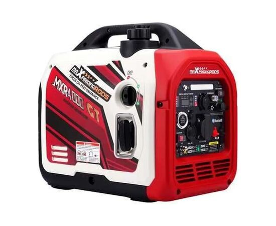 Генератор MXR MXR4000GT инверторный, газ/бензин, 3,2 kW, 220V, 4л, ручной/электро/ДУ (mxr4000GT)