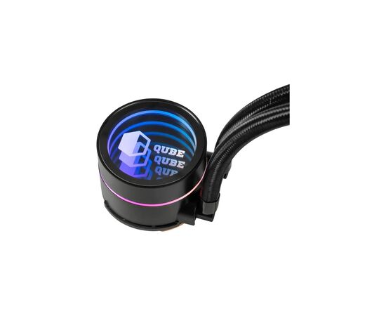 Система жидкостного охлаждения Qube ZT-240 black, изображение 4