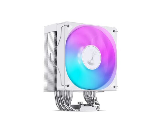 Кулер для процессора JONSBO Процесорний кулер JONSBO CR-1000 MAX ARGB White (120mm/4pin/1500RPM/32Dba/6 тепл (CR-1000 MAX ARGB White), изображение 5