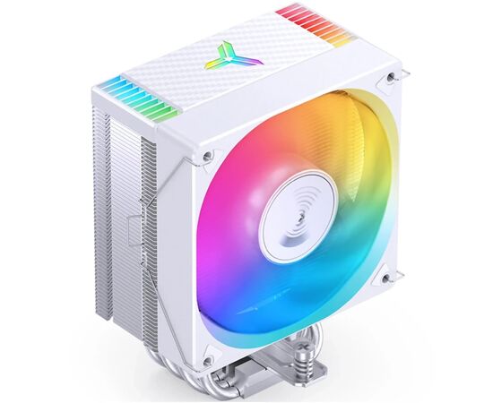 Кулер для процессора JONSBO Процесорний кулер JONSBO CR-1000 MAX ARGB White (120mm/4pin/1500RPM/32Dba/6 тепл (CR-1000 MAX ARGB White)