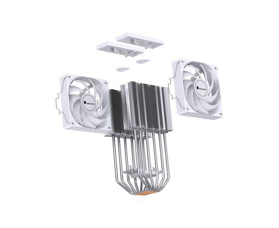 Кулер до процесора JONSBO CR-3000E COLOR White, зображення 12