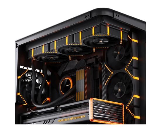 Кулер до корпусу JONSBO HF2-120B ARGB Black, зображення 12