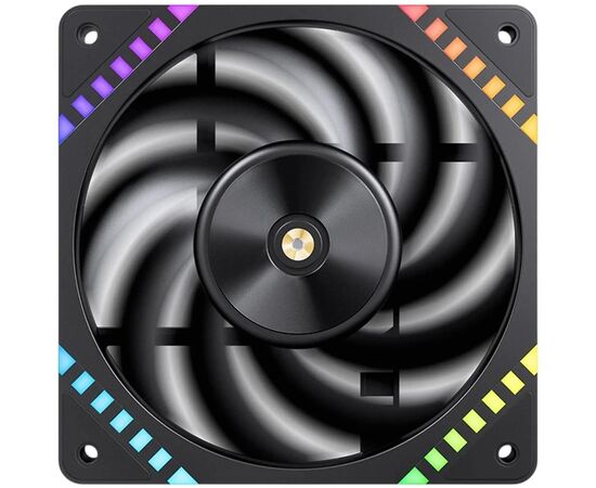 Кулер до корпусу JONSBO HF2-120B ARGB Black, зображення 2