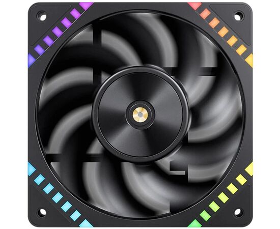 Кулер до корпусу JONSBO HF2-120BR ARGB Black, зображення 2