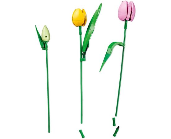 Конструктор LEGO Botanicals Букет тюльпанов (11501), изображение 4
