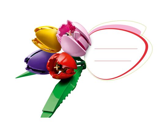 Конструктор LEGO Botanicals Букет тюльпанов (11501), изображение 5