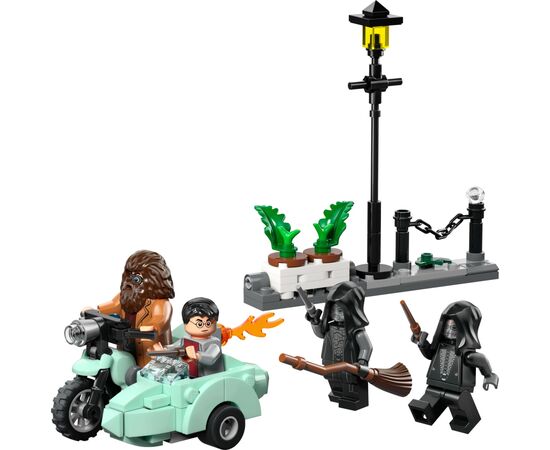 Конструктор LEGO Harry Potter Хагрид и Гарри: Бегство с Тисовой улицы (76459), изображение 2