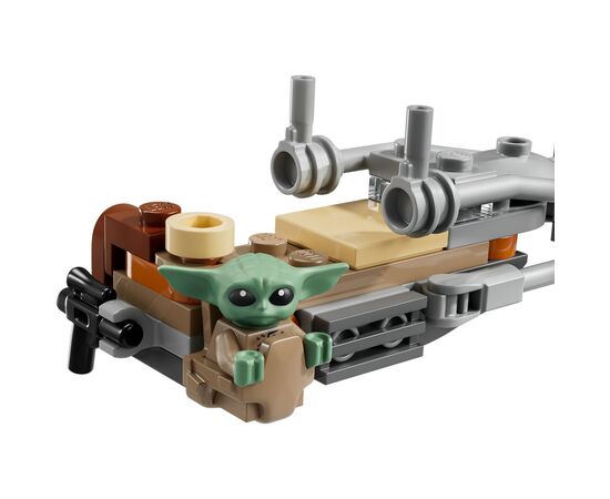 Конструктор LEGO Star Wars Скоростной мотоцикл Мандалорца и Грогу (75436), изображение 5
