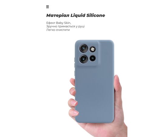Чохол до мобільного телефона Armorstandart ICON Motorola Edge 60 Neo 5G / 50 Neo 5G Camera cover Winter Blue (ARM90025), зображення 7
