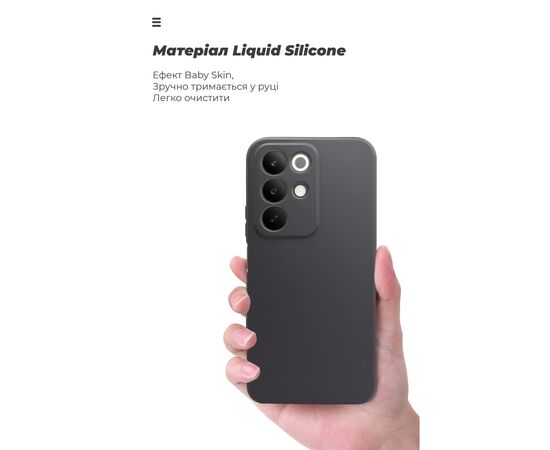 Чохол до мобільного телефона Armorstandart ICON Realme C85 4G Camera cover Black (ARM89915), зображення 7