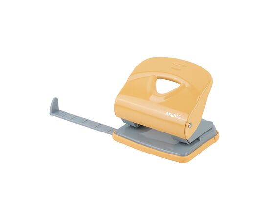 Дырокол Axent Exakt-2 металлический, 30л, Earth colors желтый (3930-26-A), изображение 2