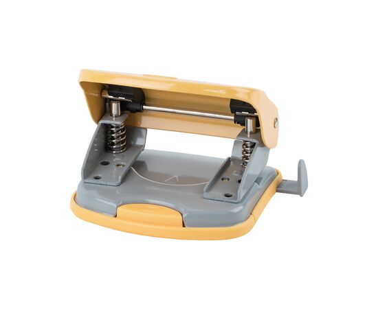 Дырокол Axent Exakt-2 металлический, 30л, Earth colors желтый (3930-26-A), изображение 4