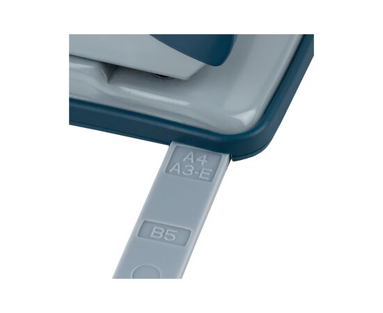 Дырокол Axent Exakt-2 металлический, 30л, Earth colors синий (3930-29-A), изображение 3