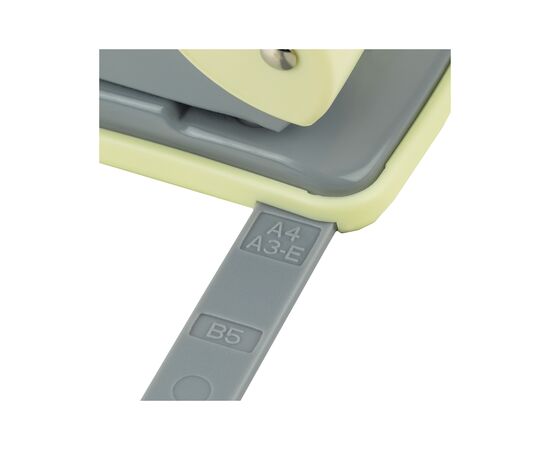 Дырокол Axent Welle-2 с пластиковый верх, 20 л, Pastelini, желтый (3820-08-A), изображение 3