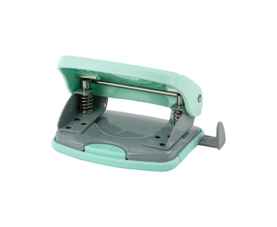 Діркопробивач Axent Welle-2 з пластиковий верх, 20 арк,Pastelini, м'ятний (3820-18-A), зображення 4