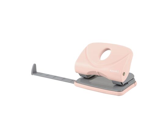 Діркопробивач Axent Welle-2 з пластиковий верх, 20 арк,Pastelini, рожевий (3820-10-A), зображення 2