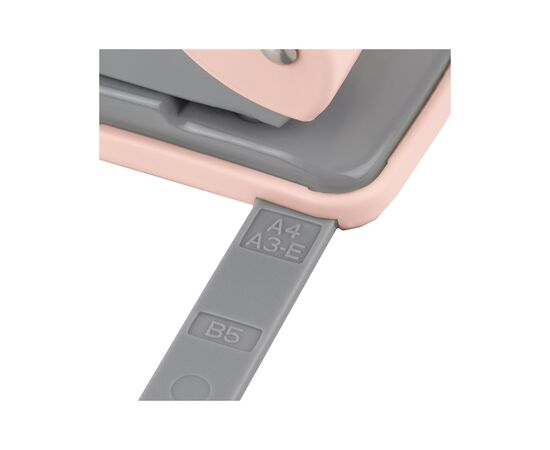 Діркопробивач Axent Welle-2 з пластиковий верх, 20 арк,Pastelini, рожевий (3820-10-A), зображення 3