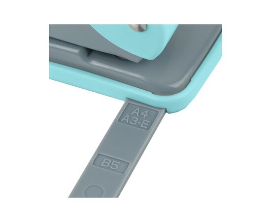 Дырокол Axent Welle-2 с пластиковый верх, 20 л, Pastelini, неомятный (3820-09-A), изображение 3