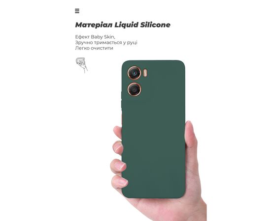 Чехол для мобильного телефона Armorstandart ICON Motorola G06 4G Dark Green (ARM89060), изображение 7