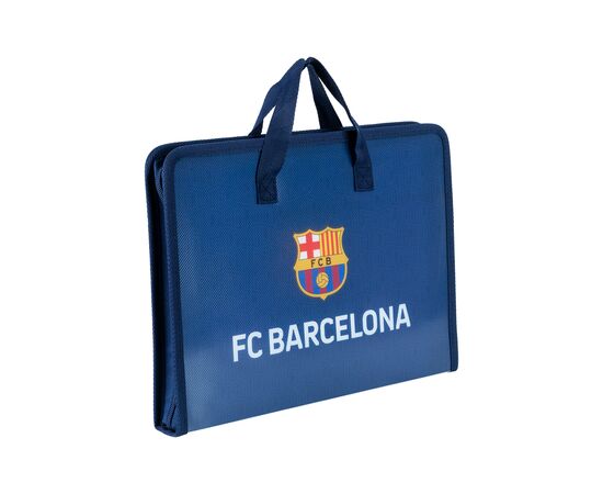 Папка - портфель Kite на молнии A4 FC Barcelona, 1 отделение (BC25-202), изображение 2