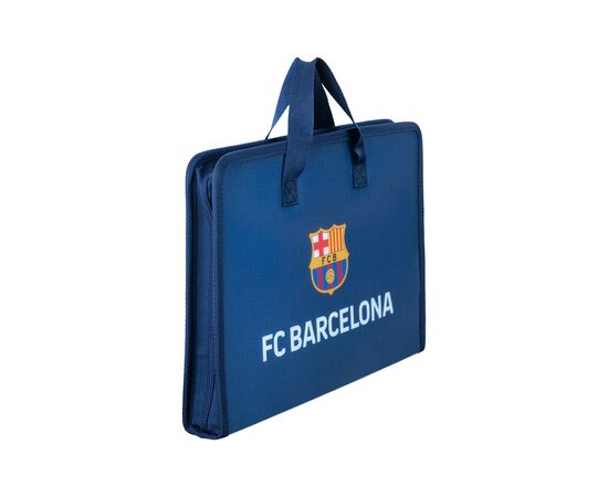 Папка - портфель Kite на молнии A4 FC Barcelona, 1 отделение (BC25-202), изображение 3